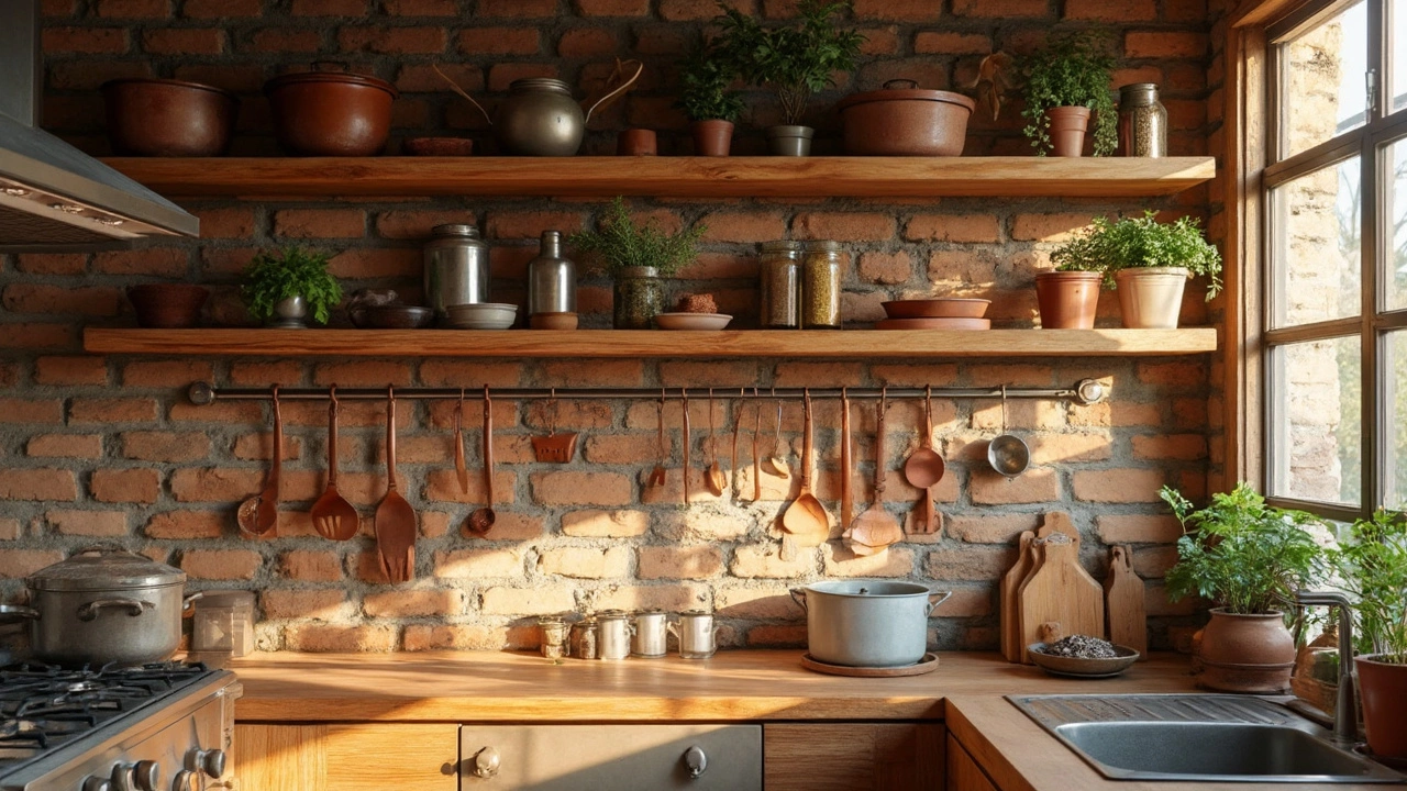 Open Shelving in Kitchens