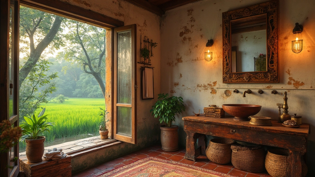 What is a Farmhouse Bathroom?