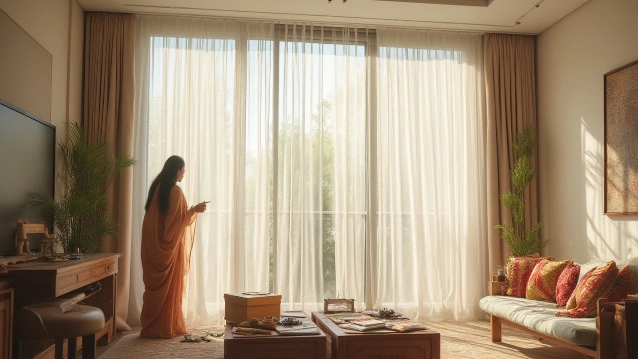 Ceiling-Mounted Curtains: Rules, Tips, and Modern Design Ideas