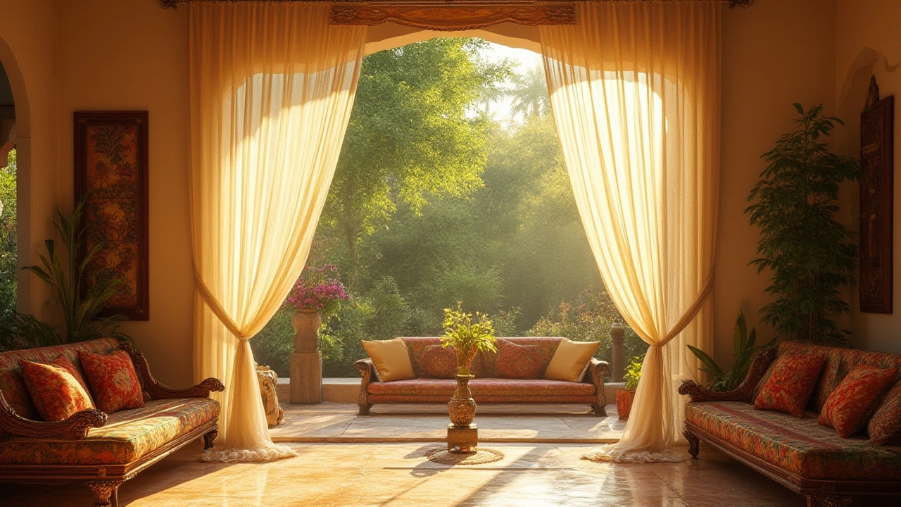 Curtains: Should They Touch the Floor or Stop at the Baseboard?