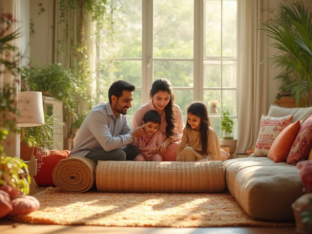 Rug Materials to Avoid for a Healthier, Cleaner Living Room