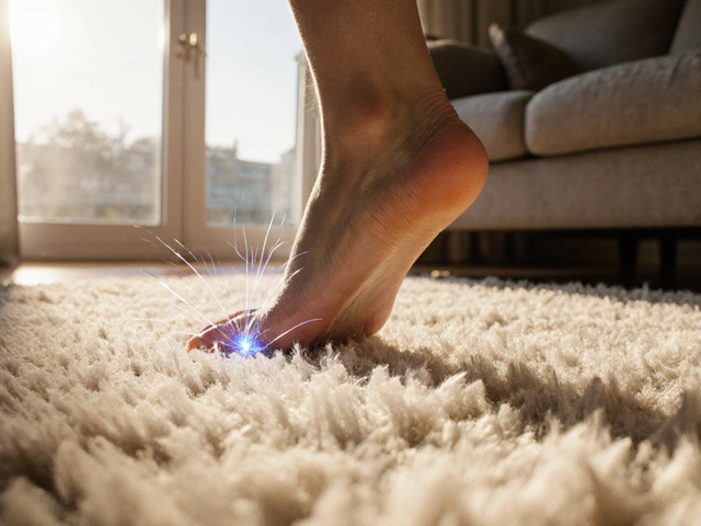Rubbing Your Feet on a Rug: Surprising Effects Explained