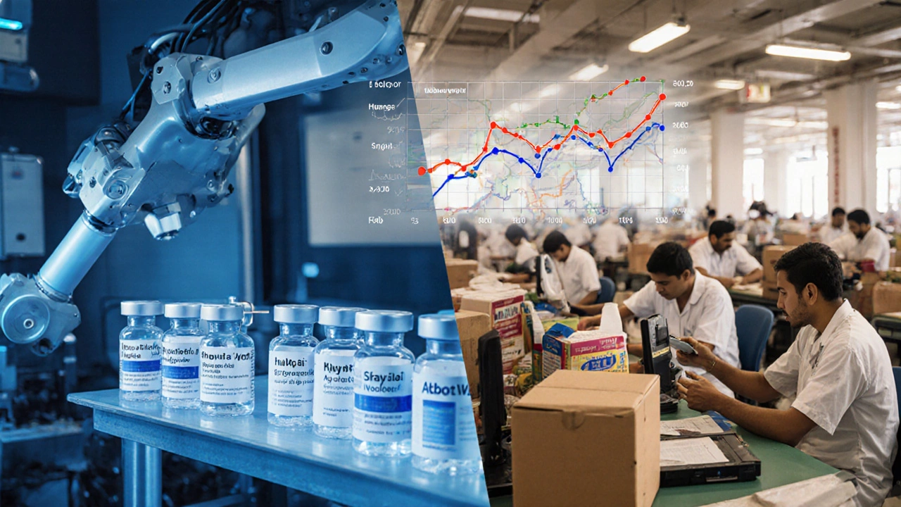 Which is bigger, Abbott or AbbVie? Size, revenue, and global reach compared