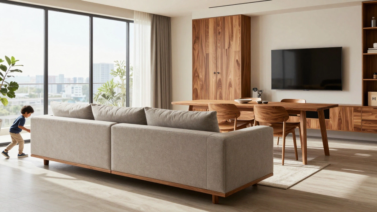 Who dominates the furniture industry in India?